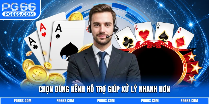 Chọn đúng kênh hỗ trợ giúp xử lý nhanh hơn